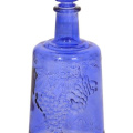 Бутылка стеклянная "Традиция" 1,5л, 52-П29Б-1500 с цветной декорацией наружн. стороны (синий матов)